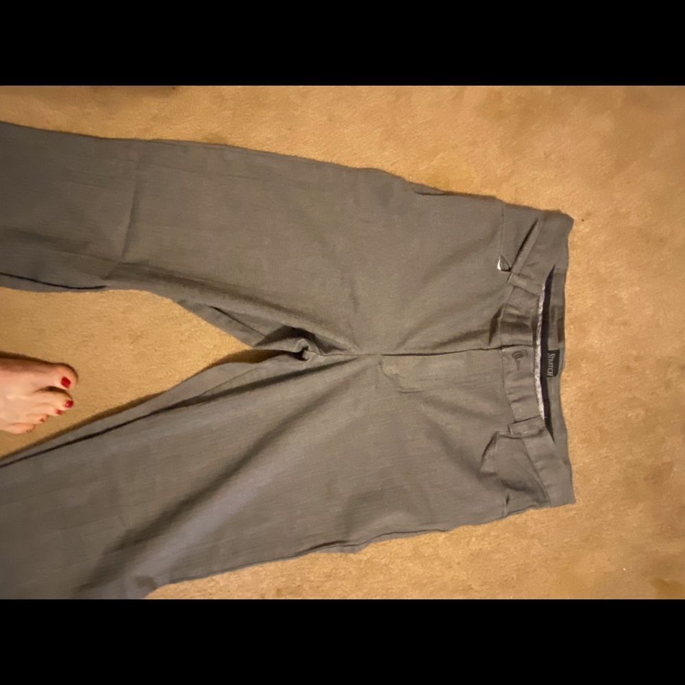 Riders’ Stretch Gray Slacks Trousers. Size 16L